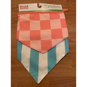 Boots & Barley Pet Dog Cat Bandana Set Cooling 2 Piece One Size Fits Most